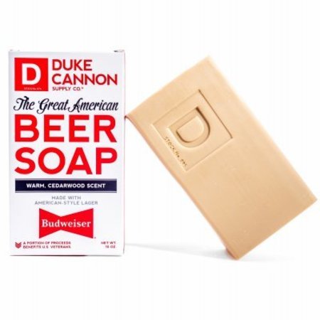 DUKE CANNON SUPPLYMPANY 10OZ BudweiserBeer Soap 04BUDWEISER1